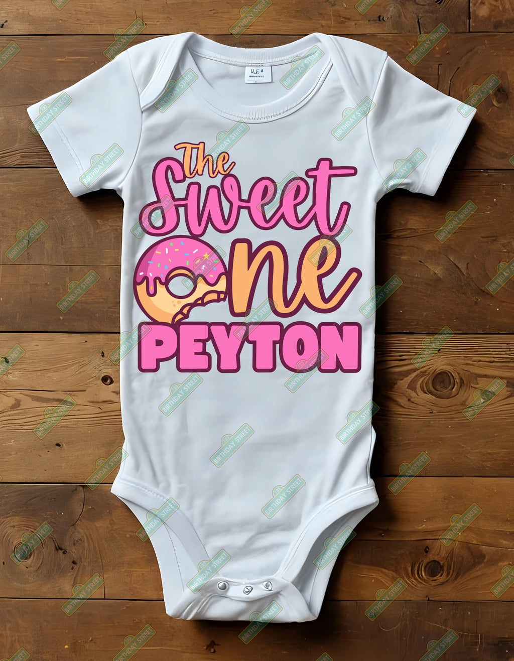 The Sweet One Custom First Birthday Tee and Onesie - Cupcake Shirt - Donut Shirt - Berry Shirt - 1st Birthday Shirt - Custom Name Shirt