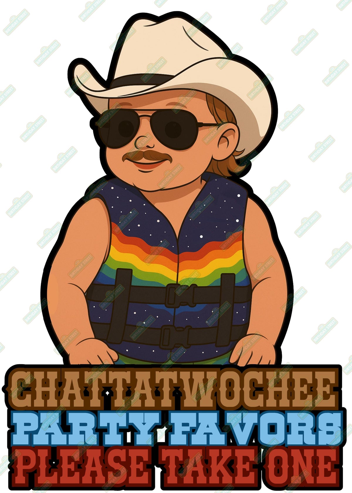 Chattatwochee Food & Beverage Signs – Country 2nd Birthday Party Decor – Way Down Yonder Party Signs – Printable Digital Download