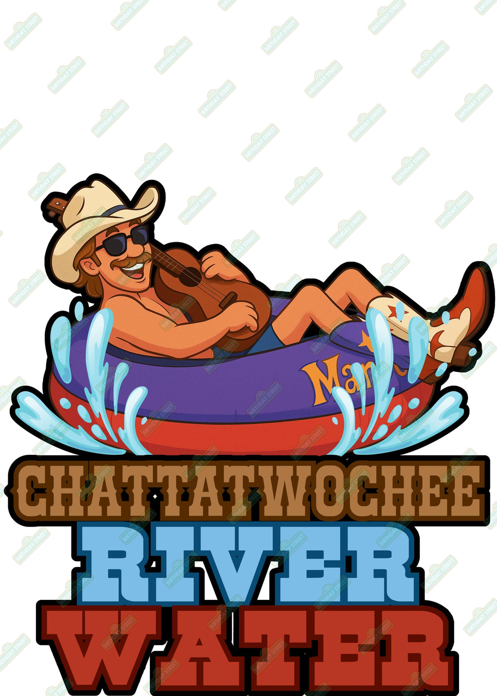 Chattatwochee Food & Beverage Signs – Country 2nd Birthday Party Decor – Way Down Yonder Party Signs – Printable Digital Download
