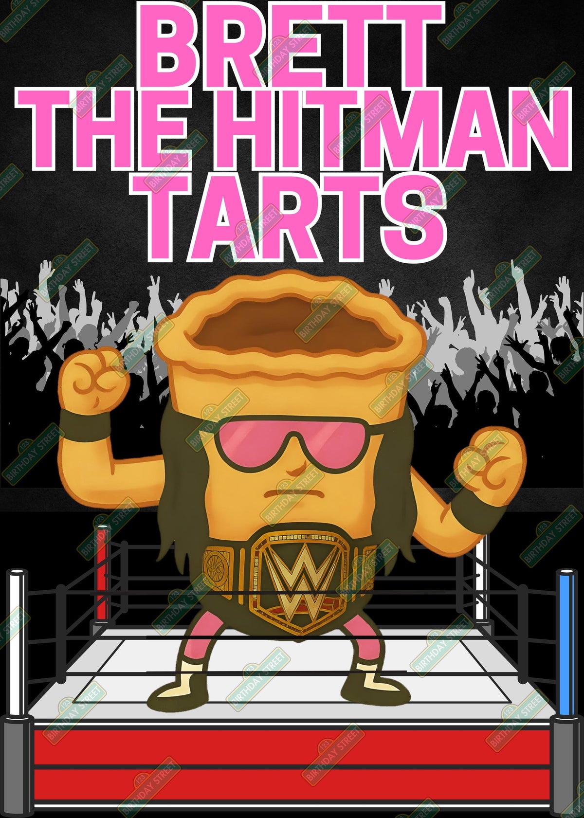 Wrestling Food & Beverage Signs – Wrestling Birthday Party Decor – Concessions Table Signs – 30 Signs - Printable Digital Download