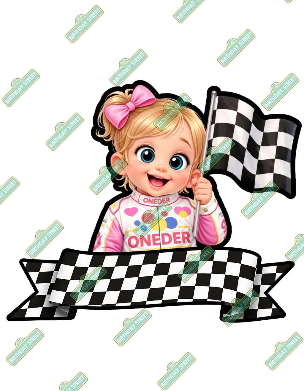 If You Ain't First Your Last Girl Cupcake Toppers - 1st Birthday Cupcake Topper - Custom Cupcake Topper - Digital - Printable