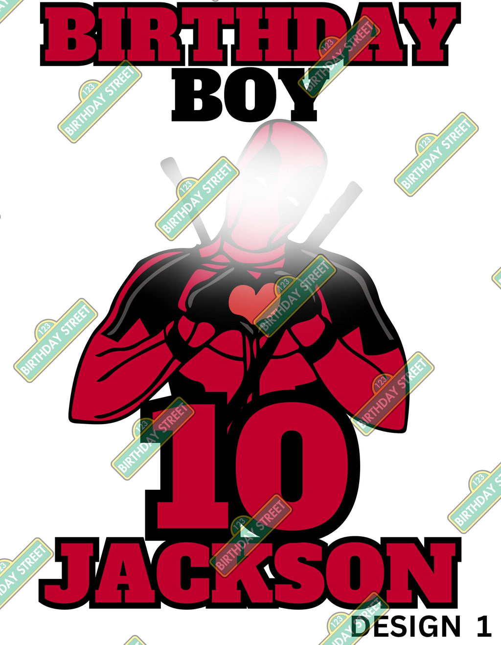 Custom Superhero Birthday Tee File - Custom Superhero Shirt File - Custom Name and Age File - Digital