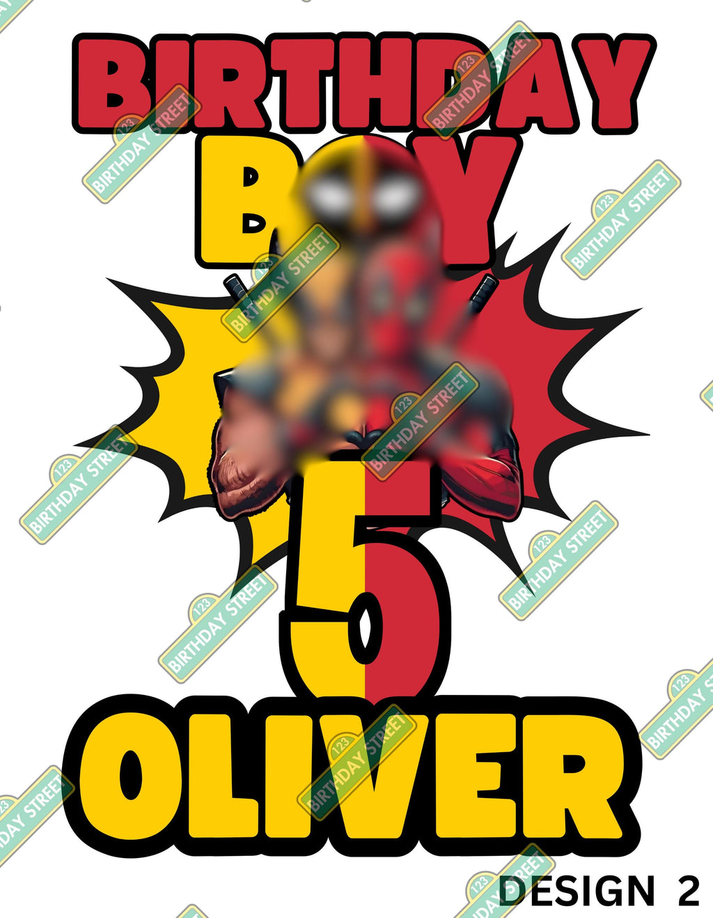 Custom Superhero Birthday Tee File - Custom Superhero Shirt File - Custom Name and Age File - Digital