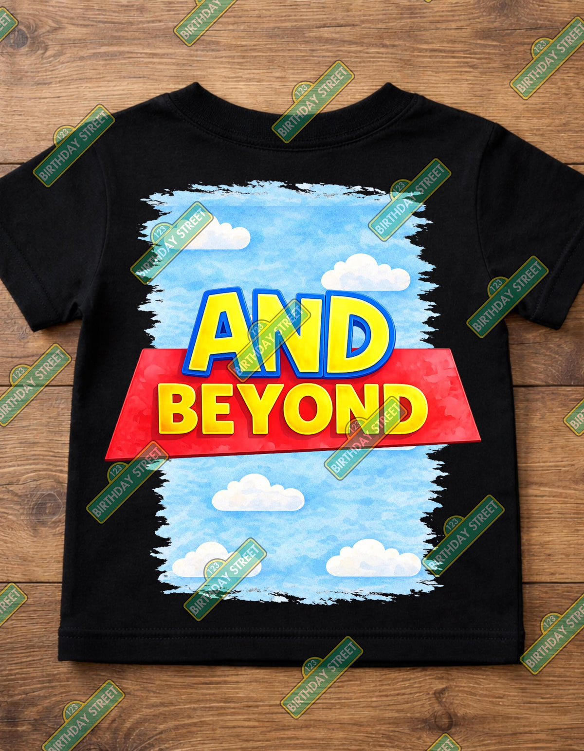 Two Infinity and Beyond Custom Second Birthday Tee - 2nd Birthday Shirt - Custom Name Shirt - Sheriff Birthday Shirt - Space Ranger Birthday