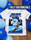 Custom Chatta-Two-Chee Tee - Way Down Yonder on the Chattahoochee Birthday Shirt – River Birthday Shirt – Waterski Birthday Party Tee