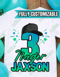 Threenager Boy Birthday Shirt – 3rd Birthday Shirt – Funny Three Year Old Birthday Tee – Custom Name Kids Birthday Shirt