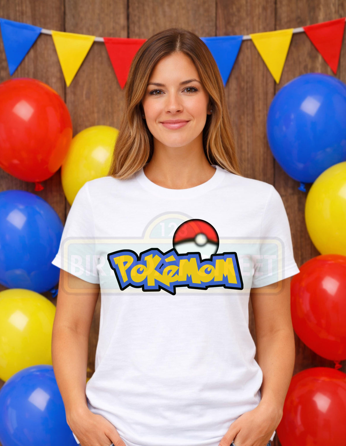 Pokemom & Pokedad Tee - Family Birthday Shirt - Mom and Dad Shirt - Matching Birthday Shirt