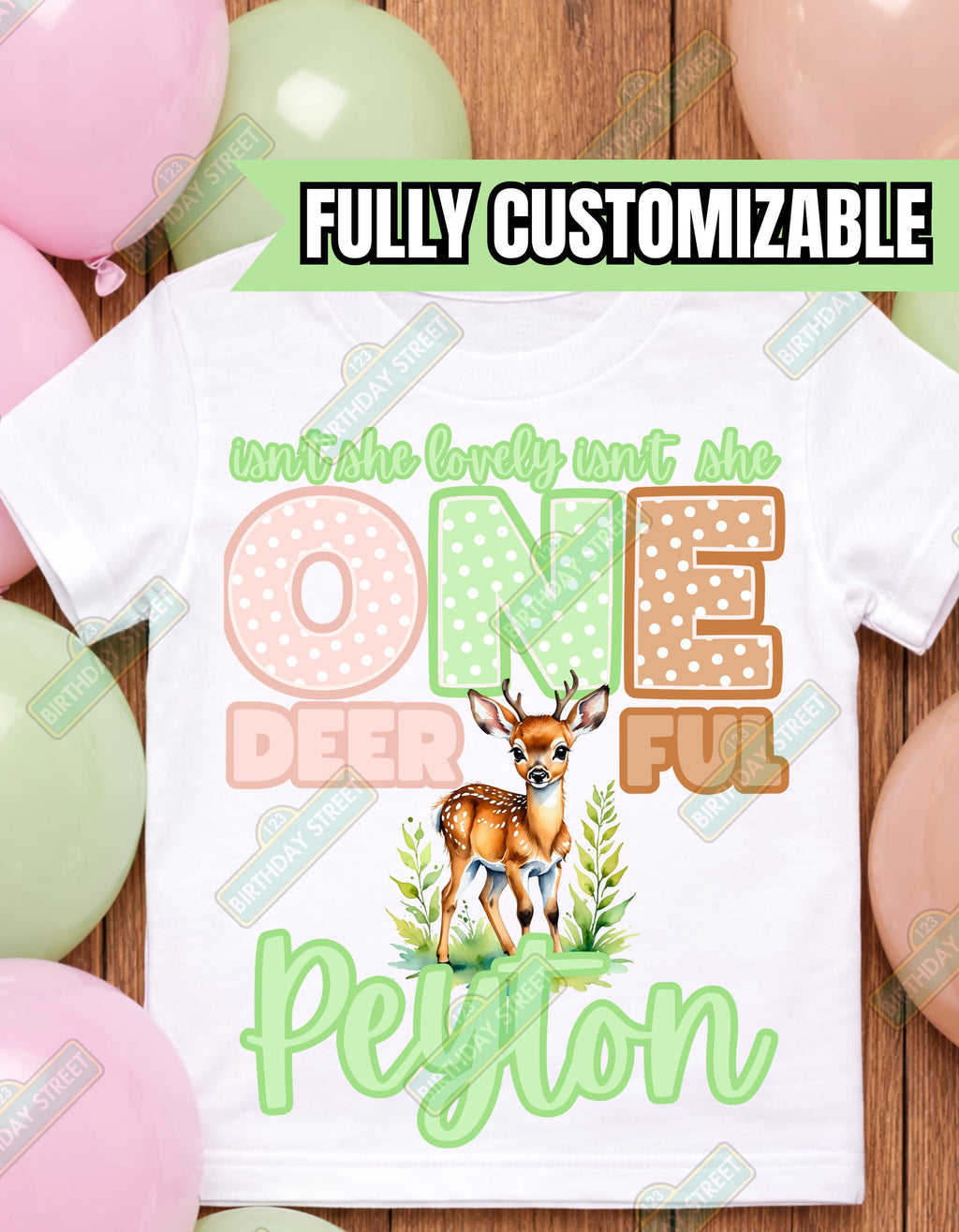 Isn't She Lovely, Isn't She OneDeerFul - Mr. OneDeerFul - Custom Birthday Tee & Onesie - 1st Birthday - Wonderful Shirt - Custom Name Shirt