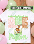 Isn't She Lovely, Isn't She OneDeerFul - Mr. OneDeerFul - Custom Birthday Tee & Onesie - 1st Birthday - Wonderful Shirt - Custom Name Shirt