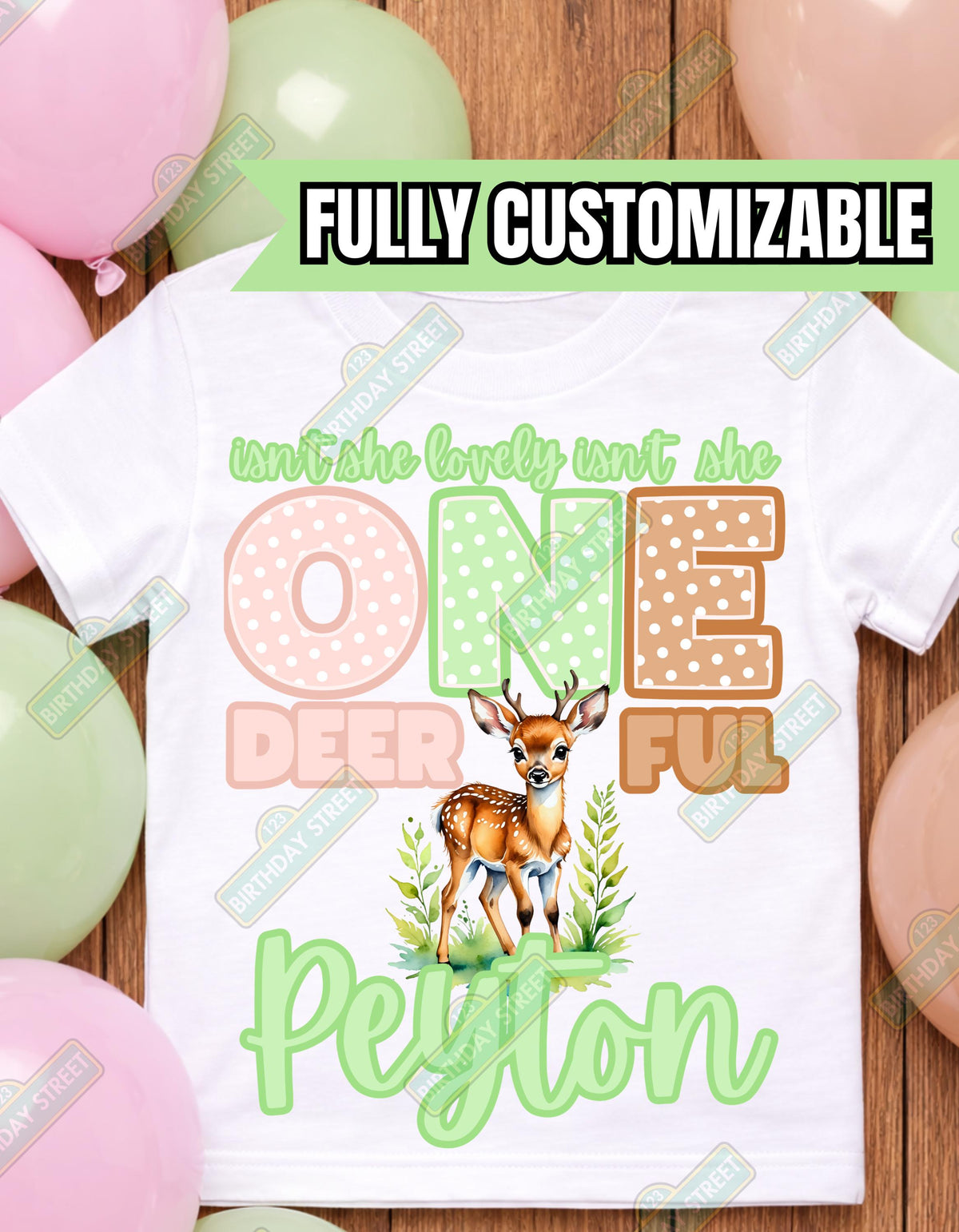 Isn't She Lovely, Isn't She OneDeerFul - Mr. OneDeerFul - Custom Birthday Tee & Onesie - 1st Birthday - Wonderful Shirt - Custom Name Shirt