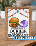 Chattatwochee Food & Beverage Signs – Country Birthday Party Decor – Way Down Yonder 2nd Birthday Party Signs – Printable Digital Download