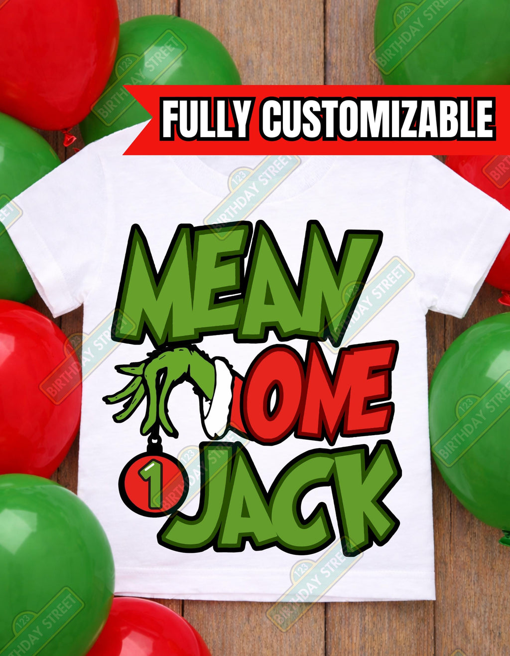 Mean One Two Mean Birthday Shirt – Mean One Birthday Shirt – Two Mean Birthday Shirt – Custom Name Age Birthday Shirt - 1st 2nd Birthday