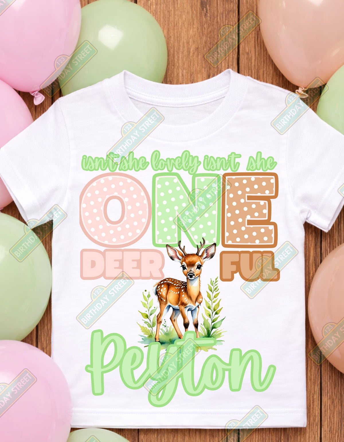 Isn't She Lovely, Isn't She OneDeerFul - Mr. OneDeerFul - Custom Birthday Tee & Onesie - 1st Birthday - Wonderful Shirt - Custom Name Shirt