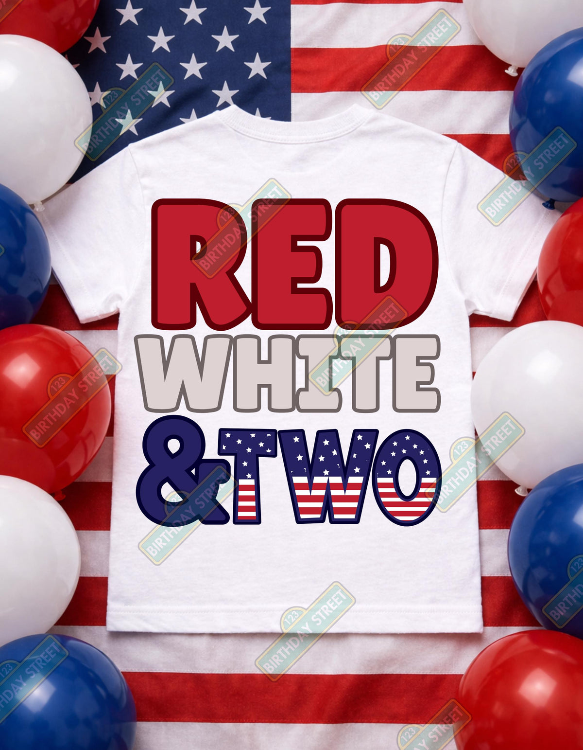 All American Birthday Boy Shirt – Red White and One Two – Patriotic Birthday Outfit – USA Birthday Tee – 1st 2nd Birthday Shirt Boy