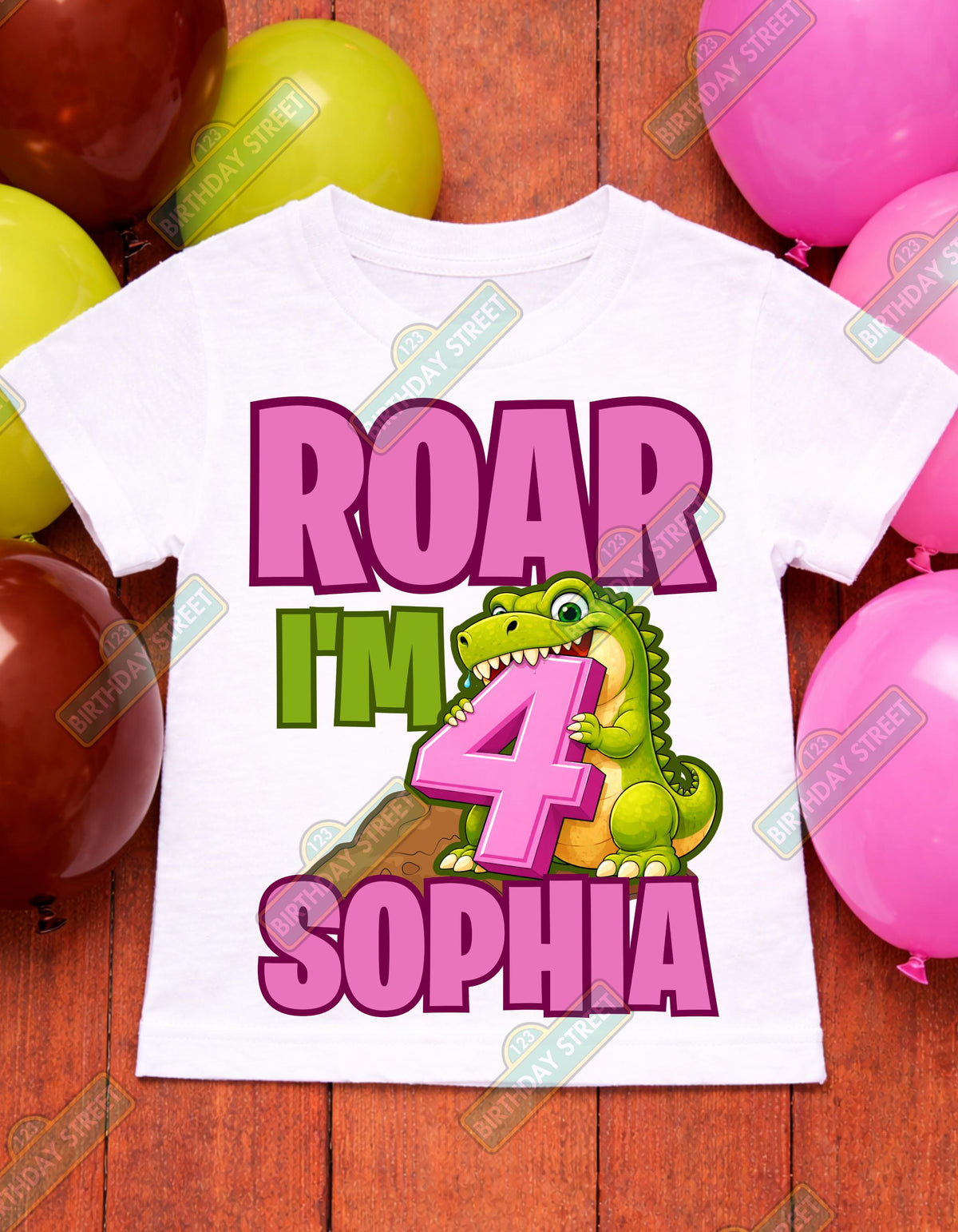 Custom 4th Birthday Shirt, Dino 4th Birthday Shirt, ROAR I’m 4 Shirt, Dinosaur Birthday Shirt, Personalized Kids Birthday Tee, Boy Girl 4th