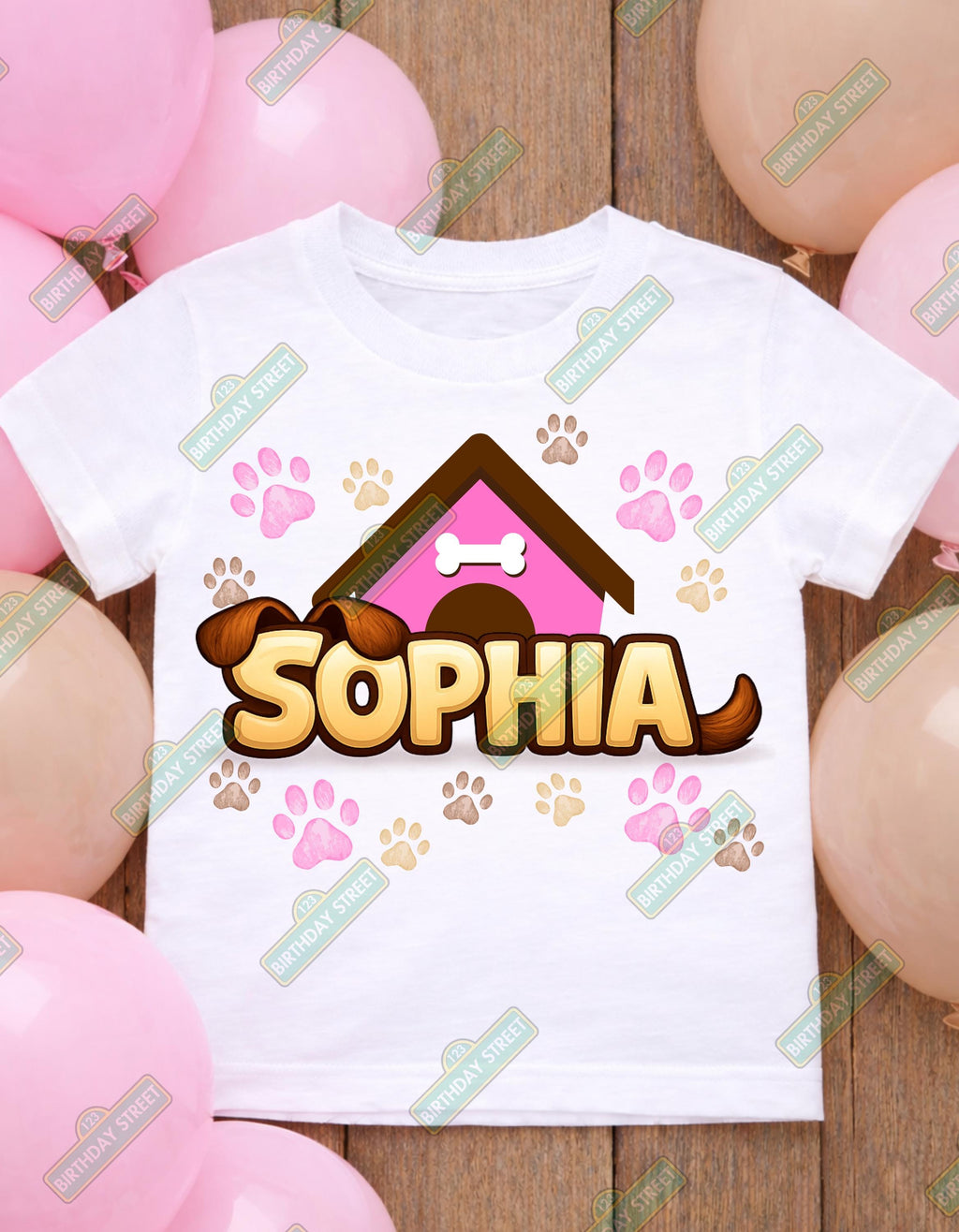 Two Let The Dogs Out Birthday Shirt, 2nd Birthday Dog Theme Shirt, Puppy Birthday Outfit, Custom Name Toddler Shirt, Boy Girl 2nd Birthday T