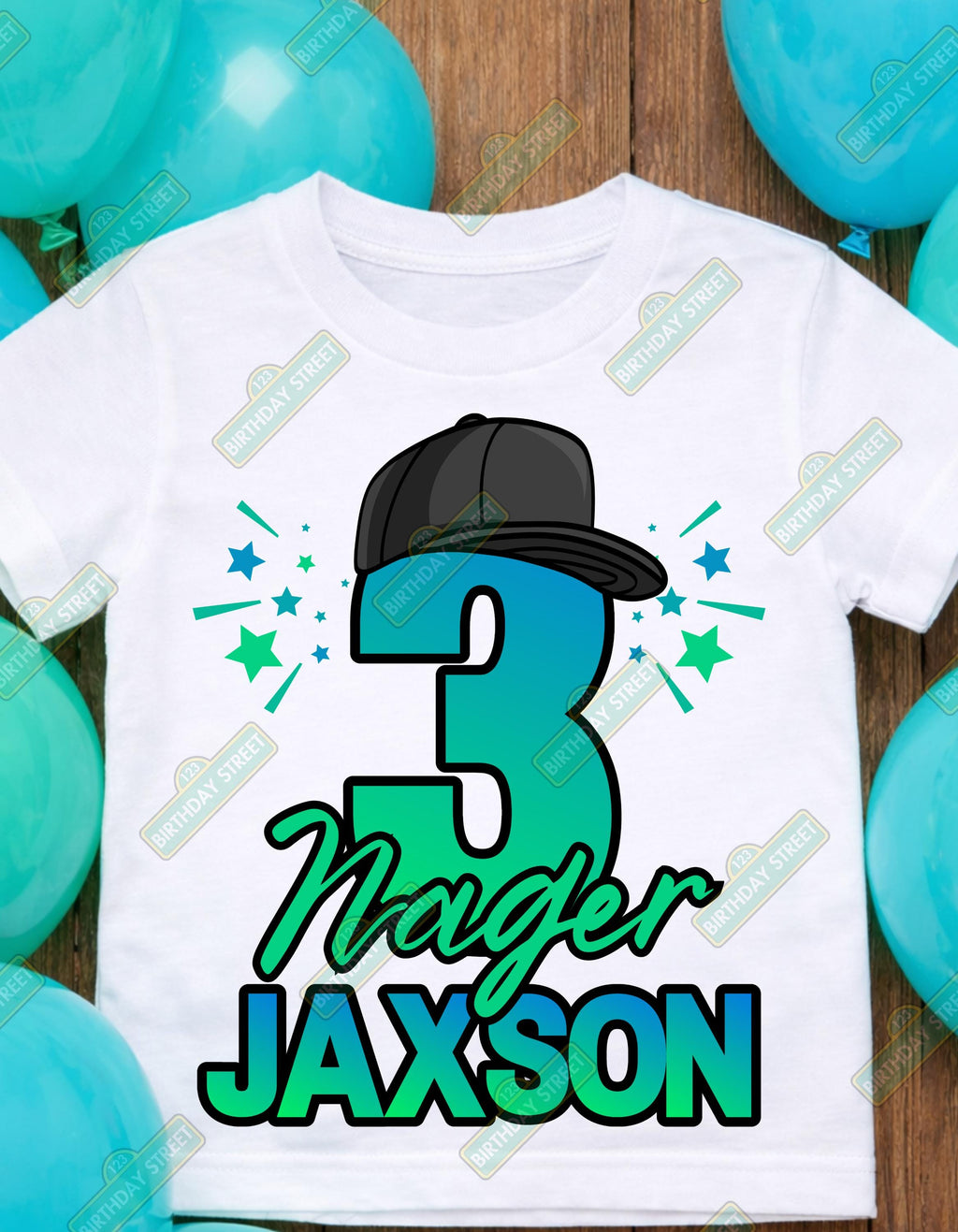 Threenager Boy Birthday Shirt – 3rd Birthday Shirt – Funny Three Year Old Birthday Tee – Custom Name Kids Birthday Shirt