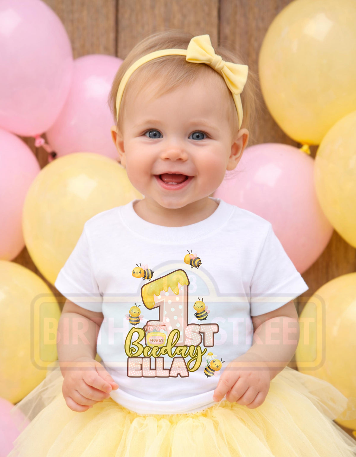 Custom First Beeday Tee - 1st Birthday Shirt - Bee Birthday Shirt - Cute Birthday Shirt - Nature Birthday Shirt - Custom Name Shirt