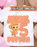 Ballerina Cappuccina Birthday Tee - Dancing Shirt - Custom Name & Age Shirt - Girl Birthday - Ballerina Birthday - Dance Birthday