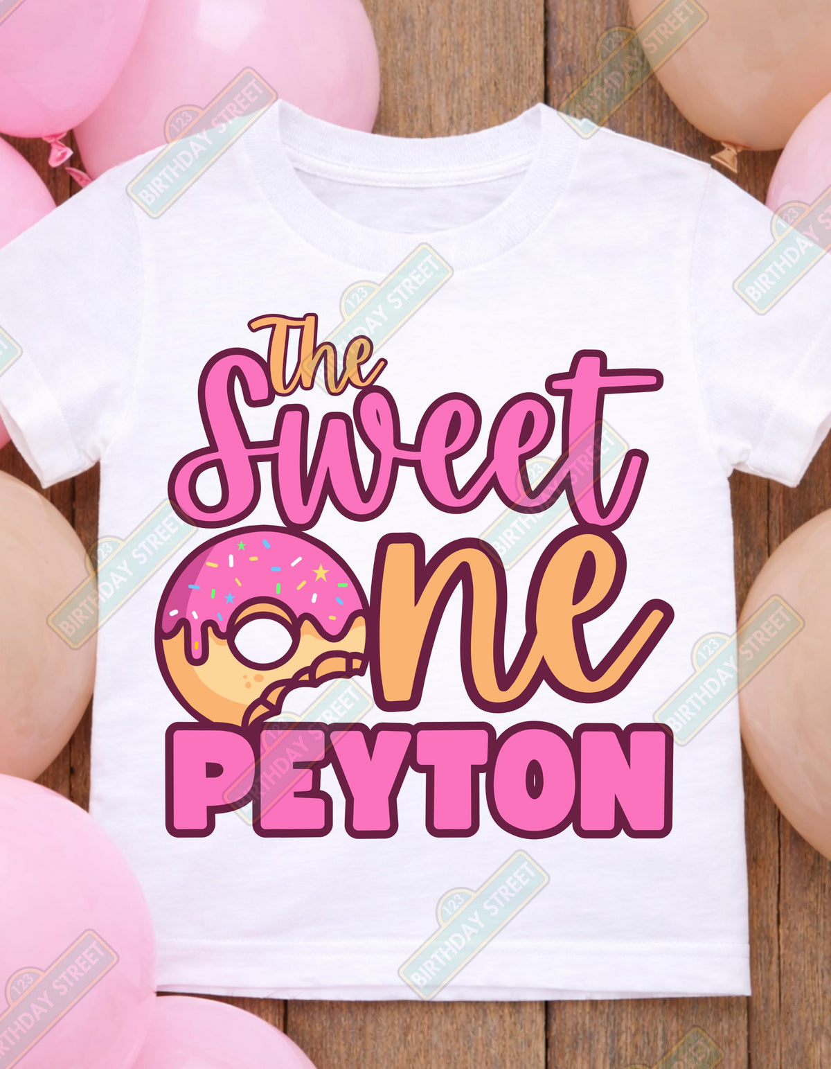 The Sweet One Custom First Birthday Tee and Onesie - Cupcake Shirt - Donut Shirt - Berry Shirt - 1st Birthday Shirt - Custom Name Shirt