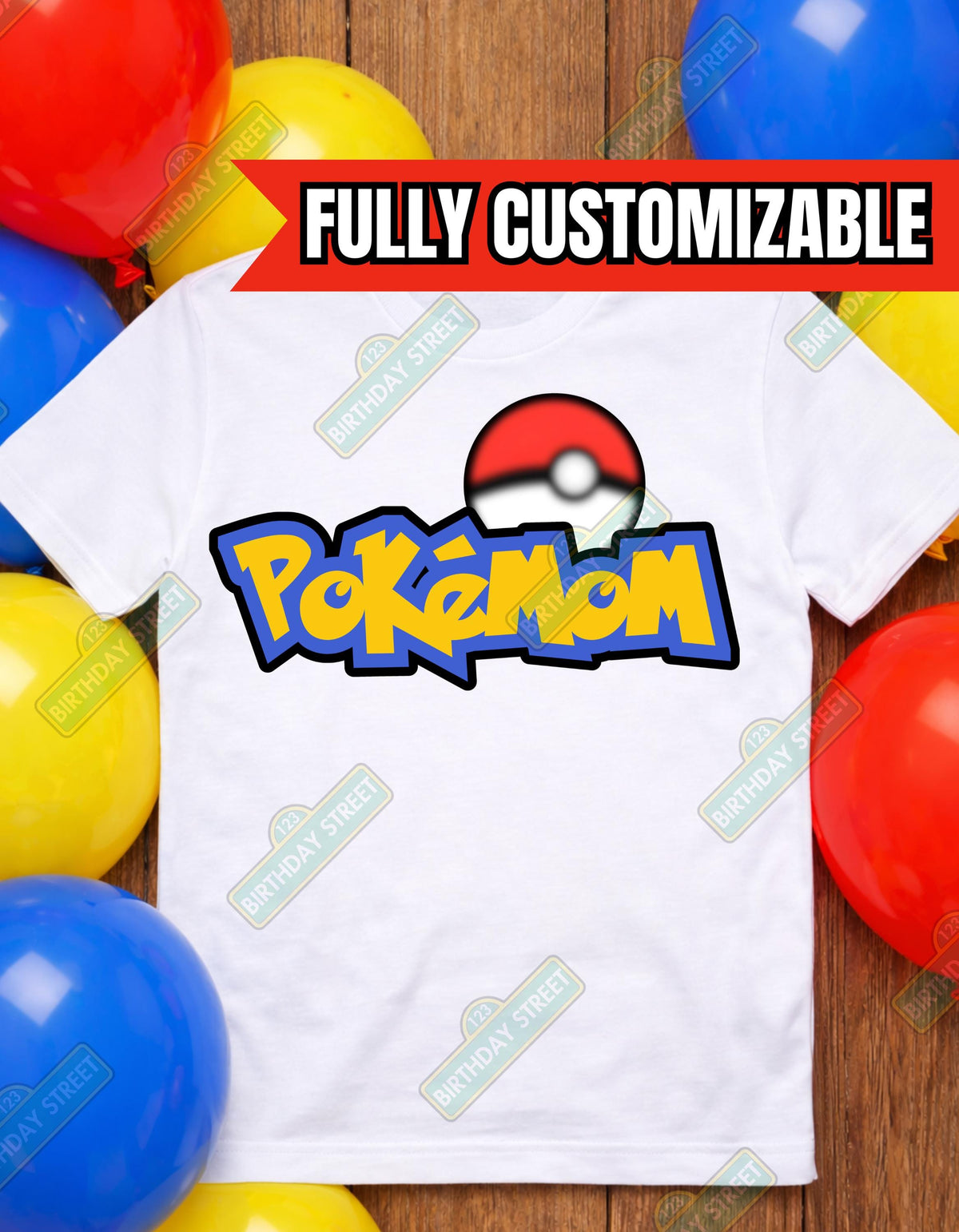 Pokemom & Pokedad Tee - Family Birthday Shirt - Mom and Dad Shirt - Matching Birthday Shirt