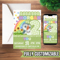 Custom Puffin Birthday Invite - Puffin Birthday Invitation - Custom 1st 2nd 3rd Birthday Invite - Animal Invite - Digital - Printable