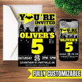 Superhero Birthday Invitation - Superhero Invite - Custom Superhero Invite - Custom Name and Age Invite - Digital File - Printable