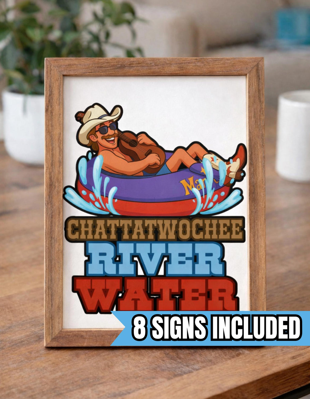 Chattatwochee Food & Beverage Signs – Country 2nd Birthday Party Decor – Way Down Yonder Party Signs – Printable Digital Download