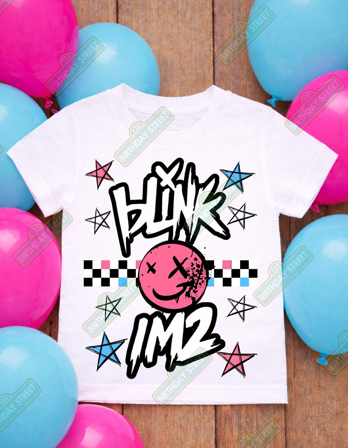 Blink-IM2 Inspired Birthday Shirt – Custom Name Tee – Pop Punk Birthday Shirt – 2nd Birthday Tee – Rocker Shirt - Custom Party Shirt