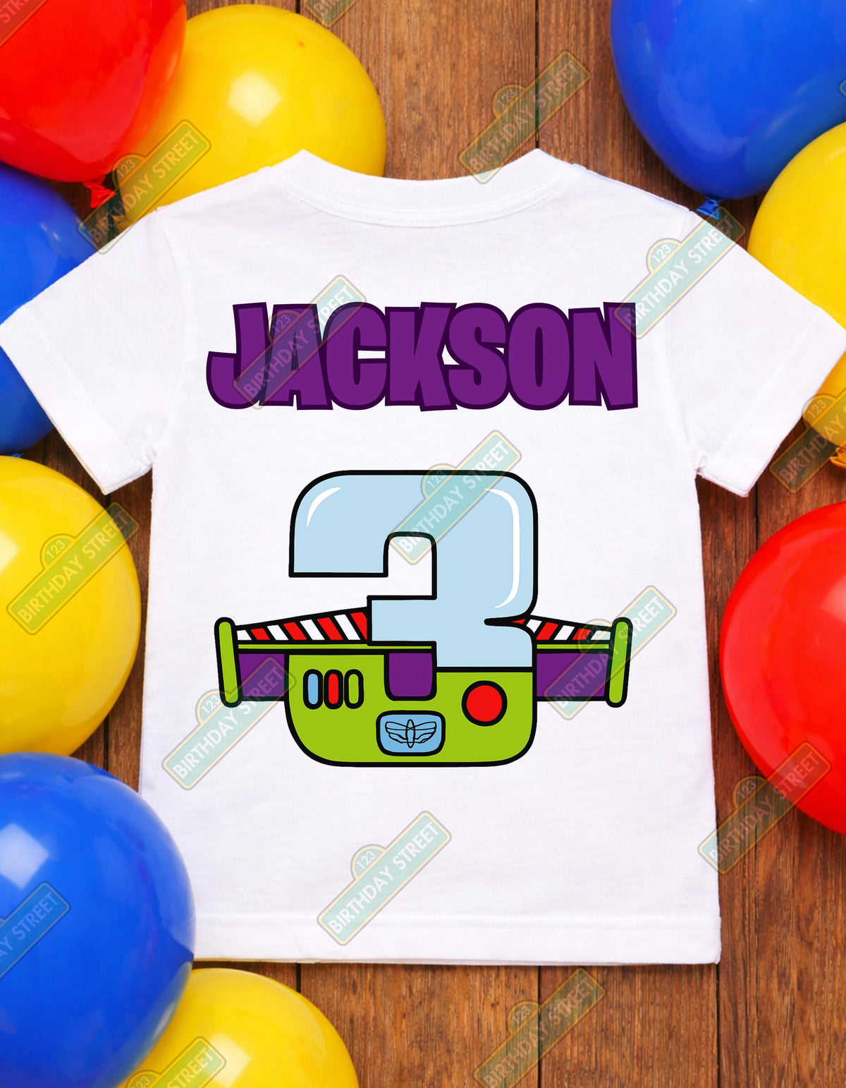 You've Got a Friend Whose Three Custom Birthday Tee - 3rd Birthday Shirt - Custom Name Shirt - Cowboy Birthday Shirt