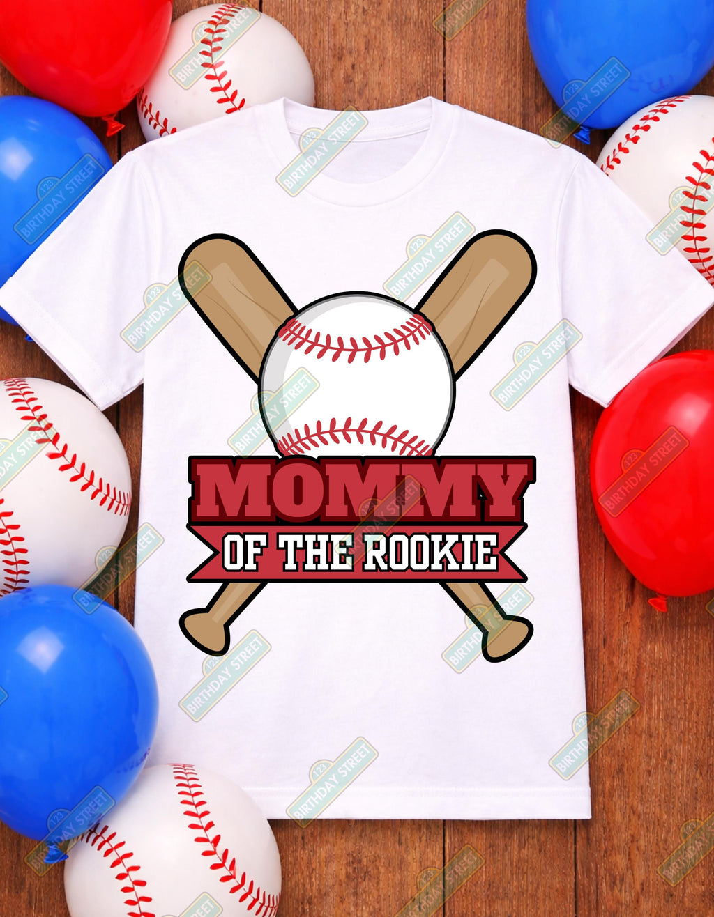 Rookie of the Year Custom Baseball Birthday Tee - 1st Birthday Shirt - Baseball Shirt - Custom Name Shirt - Custom Birthday Shirt