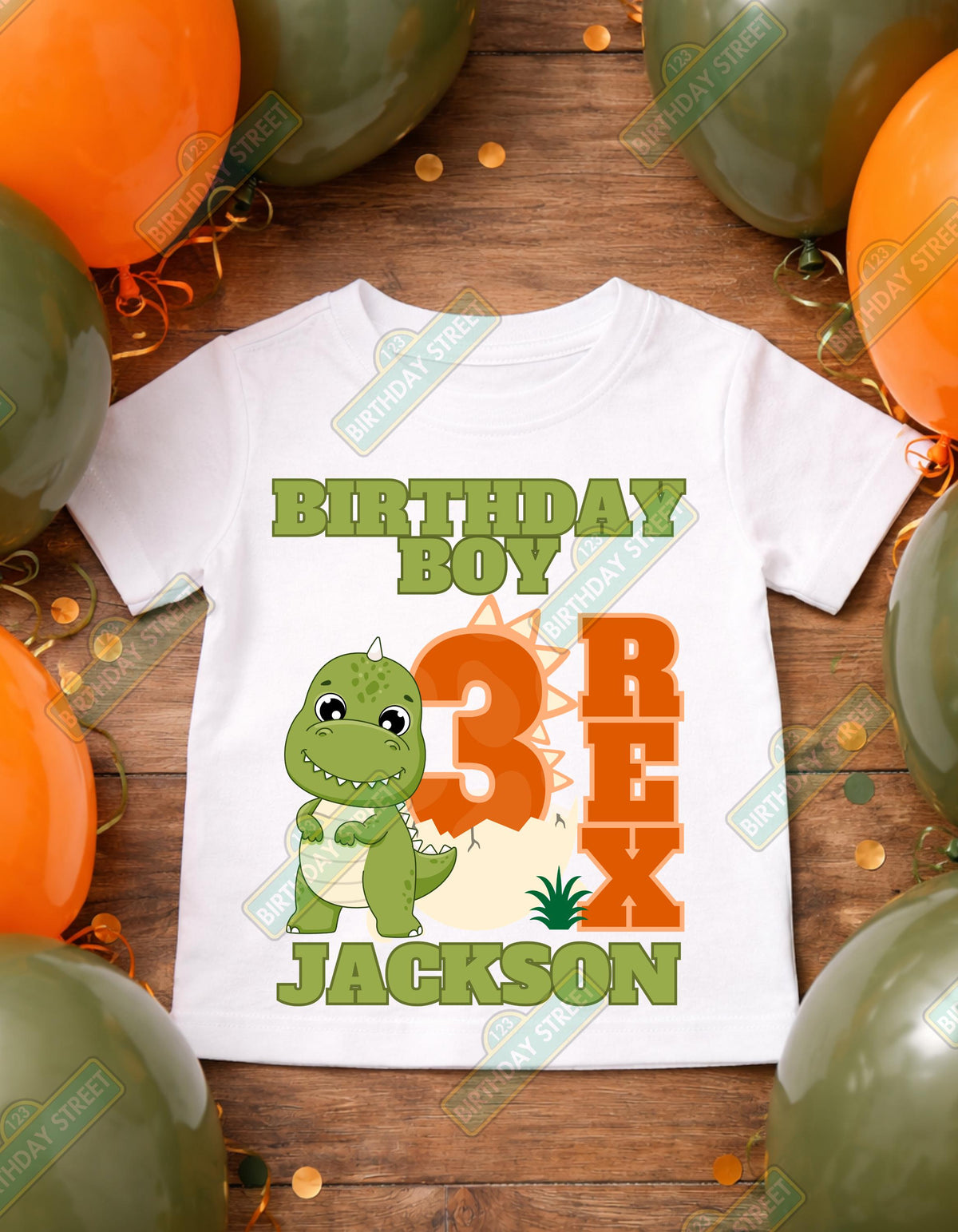 3 REX Custom Birthday Tee - 3rd Birthday Shirt - Dinosaur Birthday Shirt - Custom - TREX Birthday Shirt - Boy Birthday - Girl Birthday