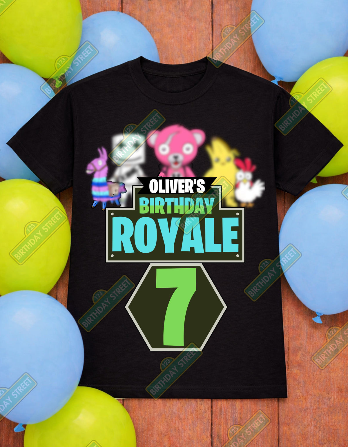 Custom Video Gaming Birthday Tee - Birthday Royale Shirt - Custom Name & Age Shirt - Battle Birthday Shirt - Gaming Birthday Shirt