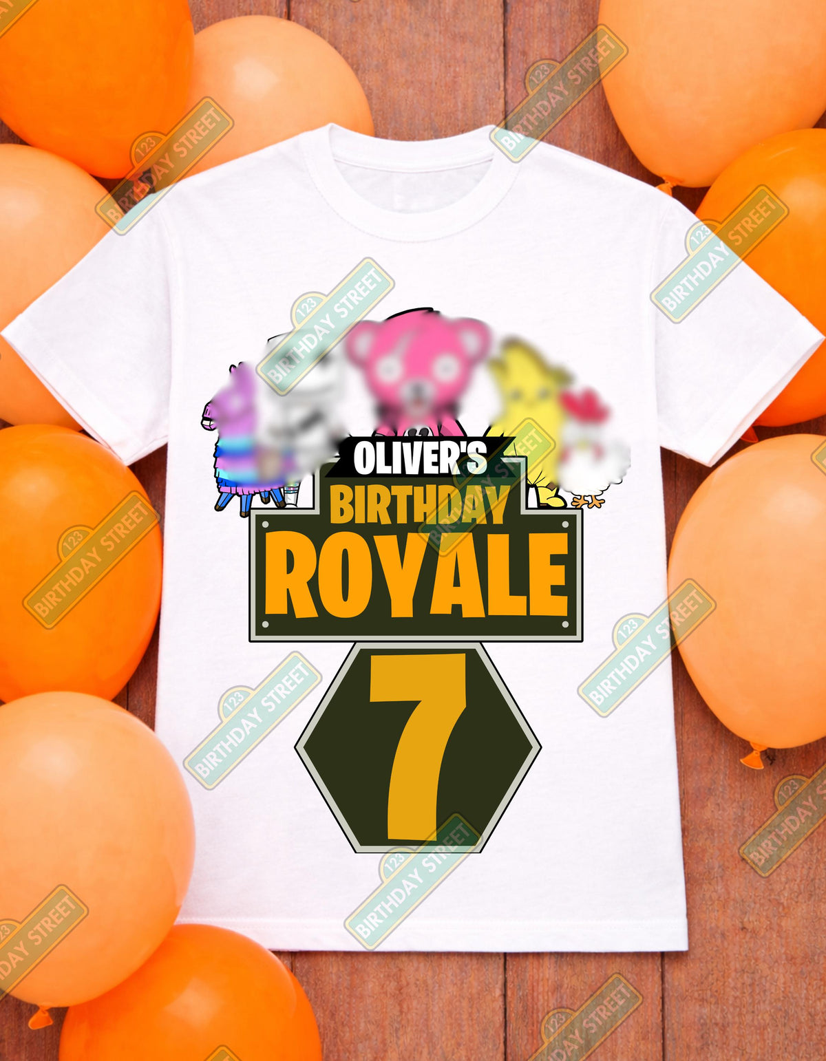 Custom Video Gaming Birthday Tee - Birthday Royale Shirt - Custom Name & Age Shirt - Battle Birthday Shirt - Gaming Birthday Shirt