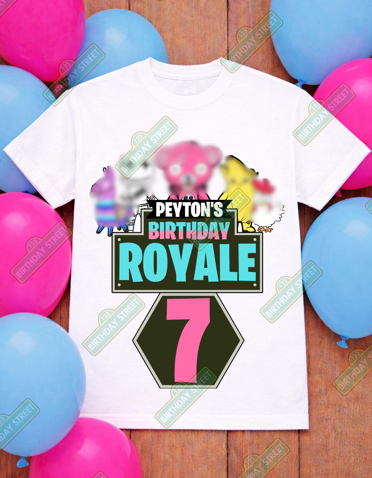 Custom Video Gaming Birthday Tee - Birthday Royale Shirt - Custom Name & Age Shirt - Battle Birthday Shirt - Gaming Birthday Shirt