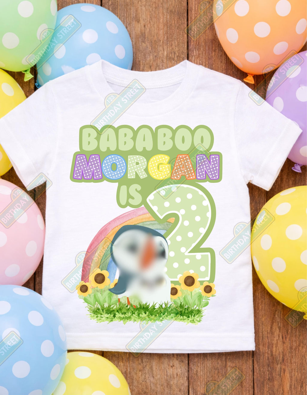 Puffin Birthday Shirt – Custom Name & Age – Kids Puffin Birthday Tee – Personalized Bird Birthday Shirt – 1st 2nd 3rd Birthday