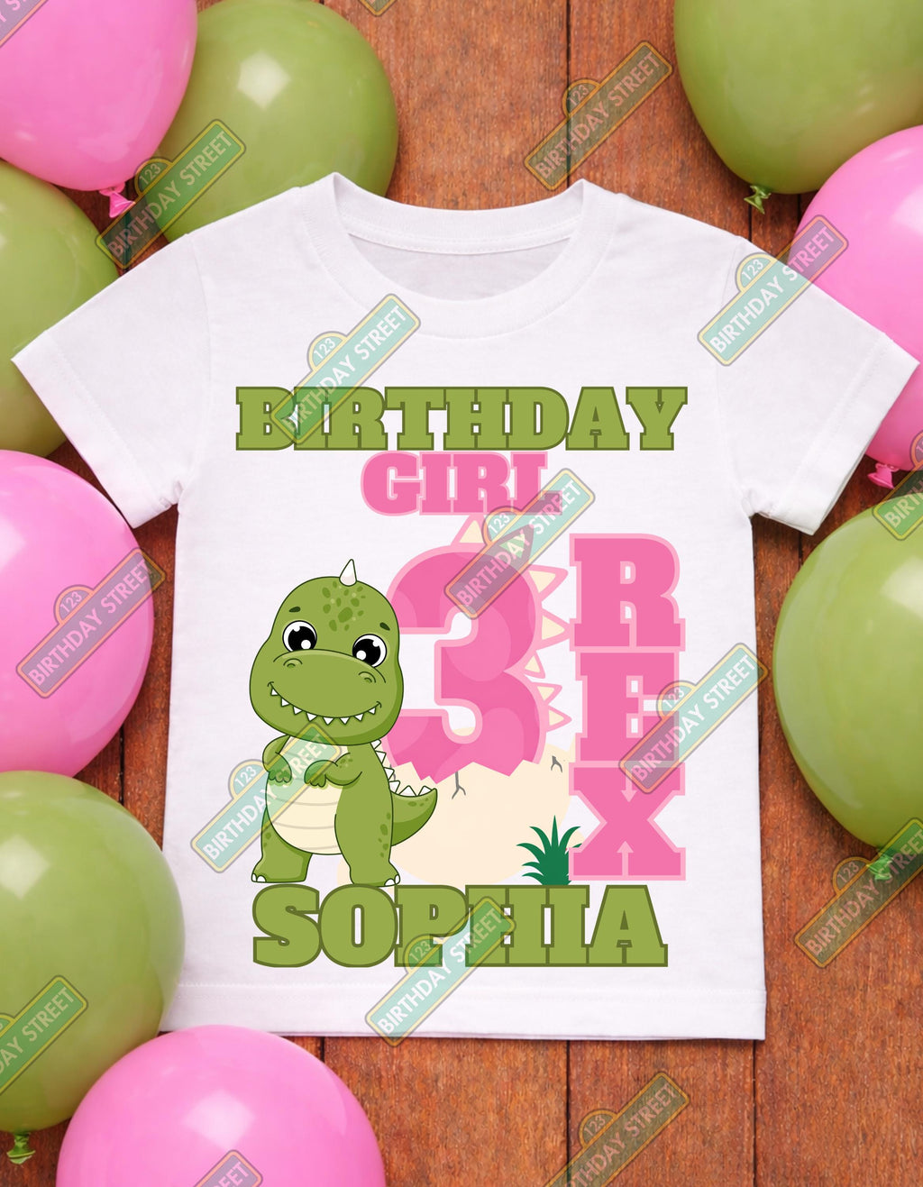 3 REX Custom Birthday Tee - 3rd Birthday Shirt - Dinosaur Birthday Shirt - Custom - TREX Birthday Shirt - Boy Birthday - Girl Birthday