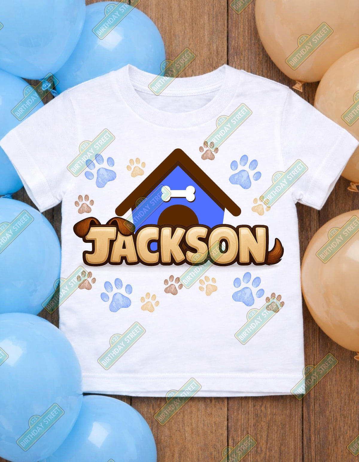 Two Let The Dogs Out Birthday Shirt, 2nd Birthday Dog Theme Shirt, Puppy Birthday Outfit, Custom Name Toddler Shirt, Boy Girl 2nd Birthday T