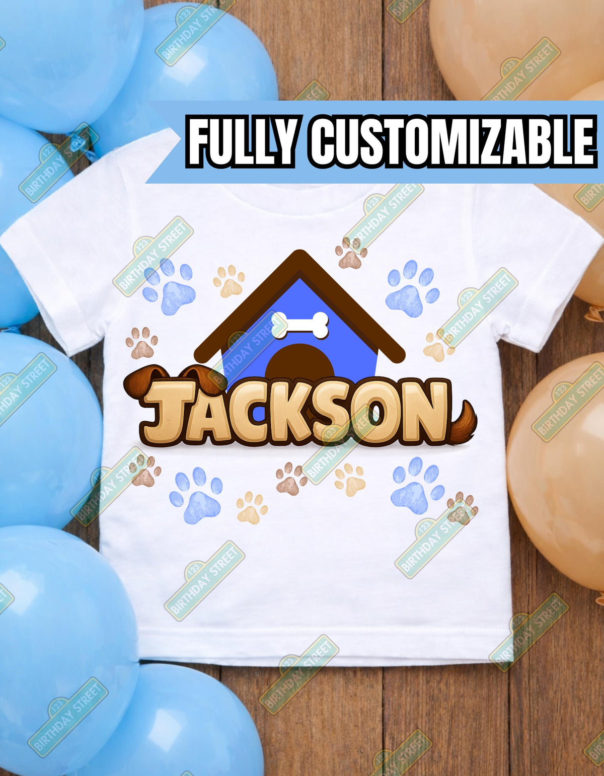 Two Let The Dogs Out Birthday Shirt, 2nd Birthday Dog Theme Shirt, Puppy Birthday Outfit, Custom Name Toddler Shirt, Boy Girl 2nd Birthday T