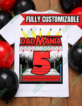 Custom Wrestling Birthday Family Shirts, Matching Birthday Shirts, Mom Dad Brother Sister Shirts, Personalized Age Tee, Wrestling Theme Part