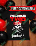 Jacka** Birthday Shirt, 2nd Birthday Tee, Funny Second Birthday Shirt, Custom Name Age 2 Shirt, Birthday Party Tee