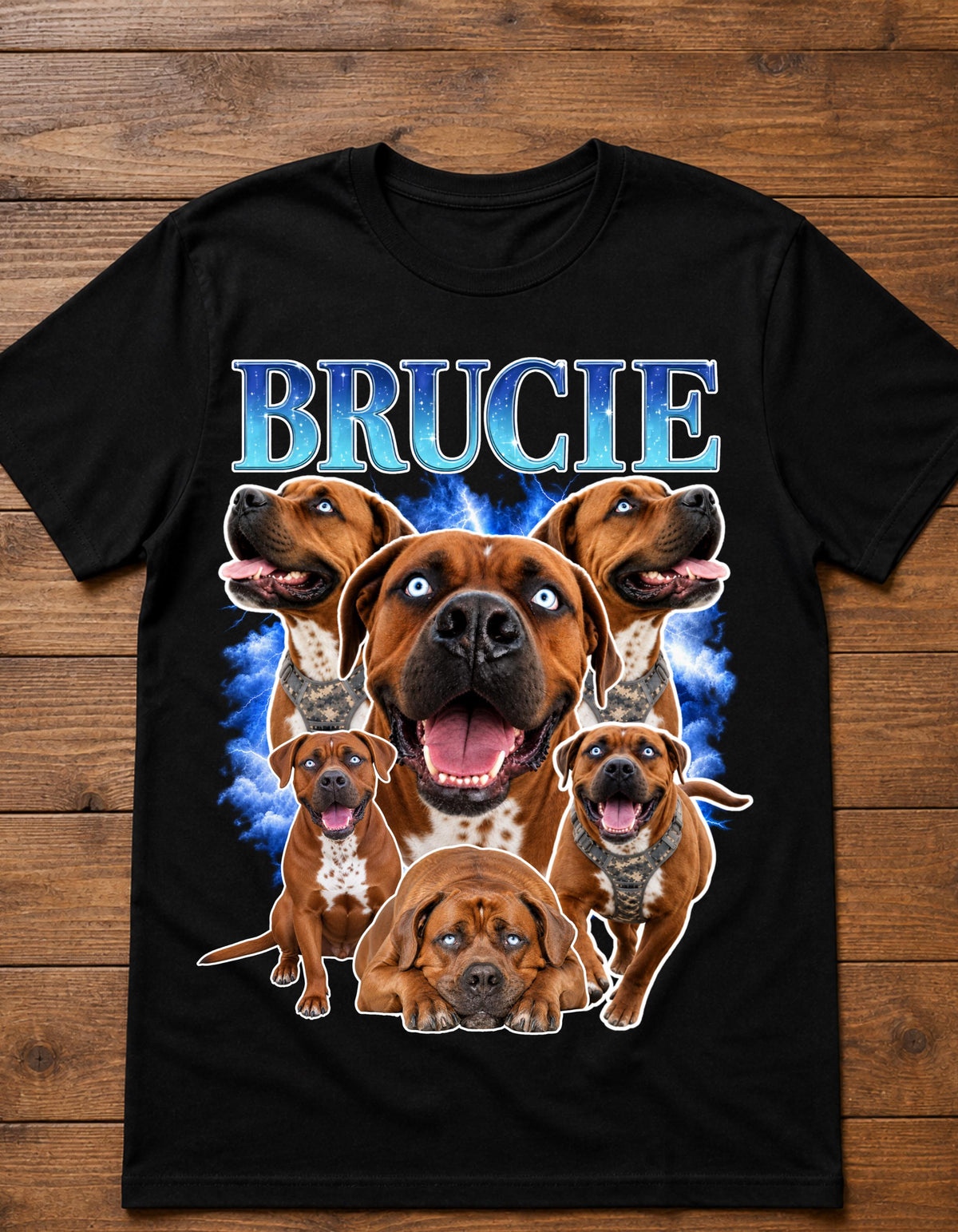 Custom Bootleg Dog T-Shirt From Your Photo | Personalized Pet Bootleg Tee | Custom Dog Shirt | 1 or 2 Dogs | Dog Mom Gift