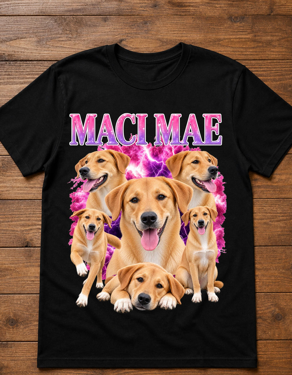 Custom Bootleg Dog T-Shirt From Your Photo | Personalized Pet Bootleg Tee | Custom Dog Shirt | 1 or 2 Dogs | Dog Mom Gift