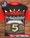Personalized Wrestling Birthday Shirt, Custom Name Age Wrestling Tee, Any Color, Wrestling Birthday Party Shirt, Kids Birthday T-Shirt